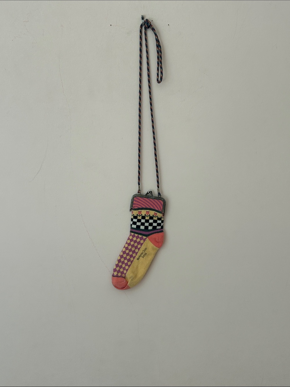 Mackenzie Childs sock purse